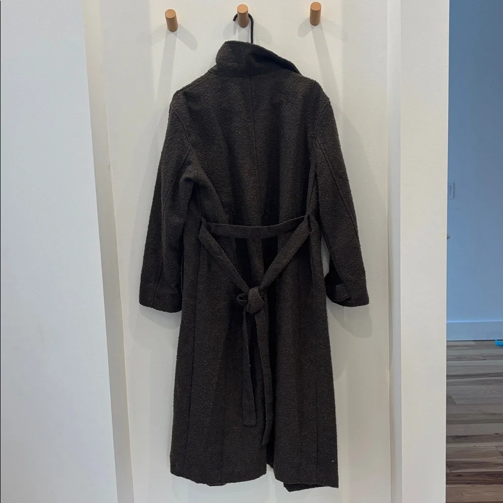 Future Collective with Reese Blustein Front-Tie Double Breasted Trench